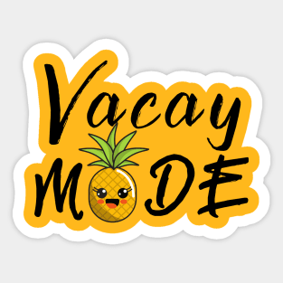 Vacay Mode Sticker